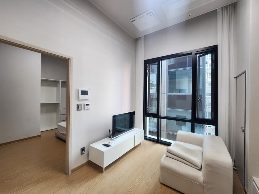 New, Loft, 1BR, Bigger Size, Fully Furnished Near Gangnam Stn. 1